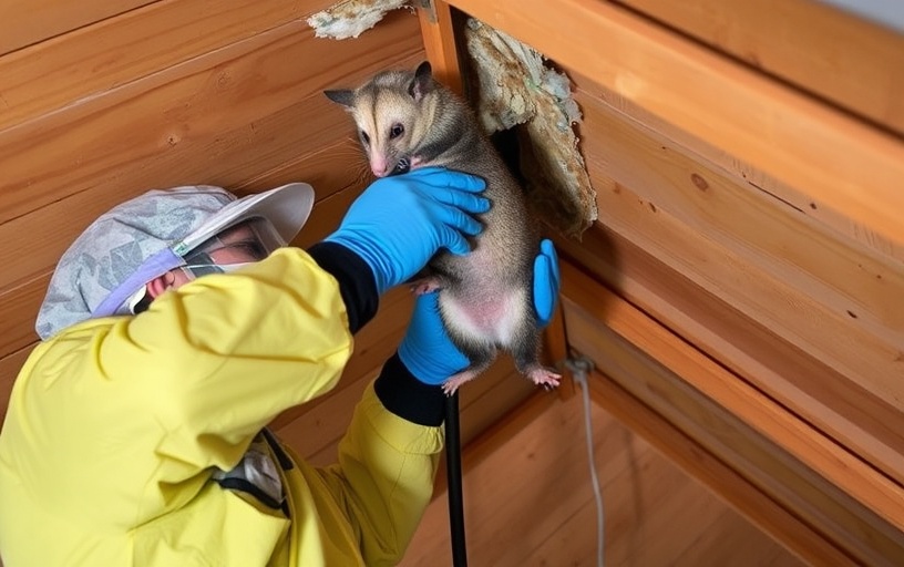 Roof & Ceiling Possum Removal in Breamlea